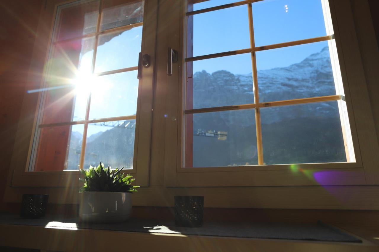 Excellent Flat With A Fantastic View Of The Eiger! Διαμέρισμα Γκρίντελβαλντ Εξωτερικό φωτογραφία