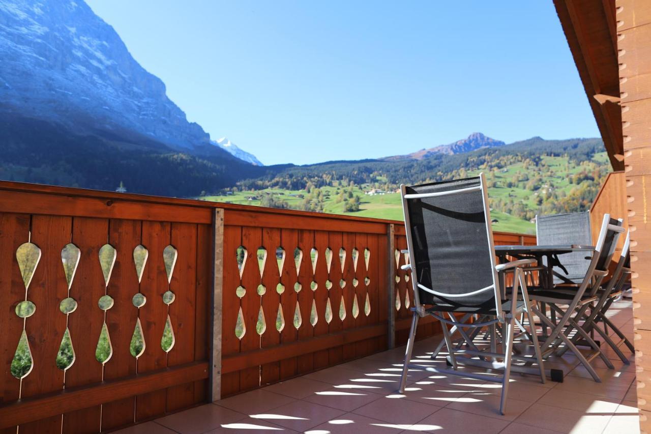 Excellent Flat With A Fantastic View Of The Eiger! Διαμέρισμα Γκρίντελβαλντ Εξωτερικό φωτογραφία
