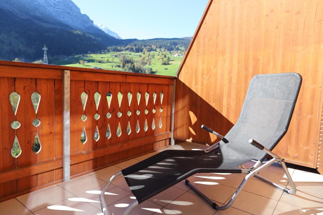 Excellent Flat With A Fantastic View Of The Eiger! Διαμέρισμα Γκρίντελβαλντ Εξωτερικό φωτογραφία