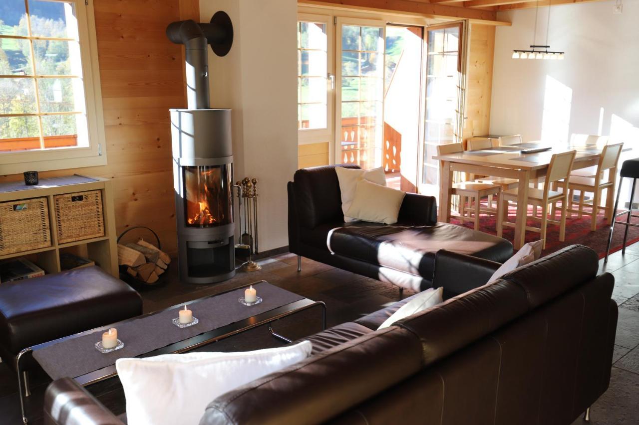 Excellent Flat With A Fantastic View Of The Eiger! Διαμέρισμα Γκρίντελβαλντ Εξωτερικό φωτογραφία