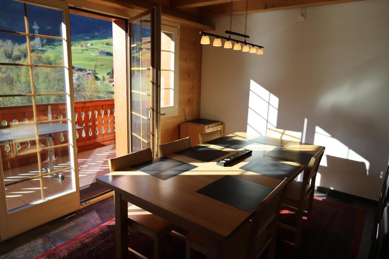 Excellent Flat With A Fantastic View Of The Eiger! Διαμέρισμα Γκρίντελβαλντ Εξωτερικό φωτογραφία